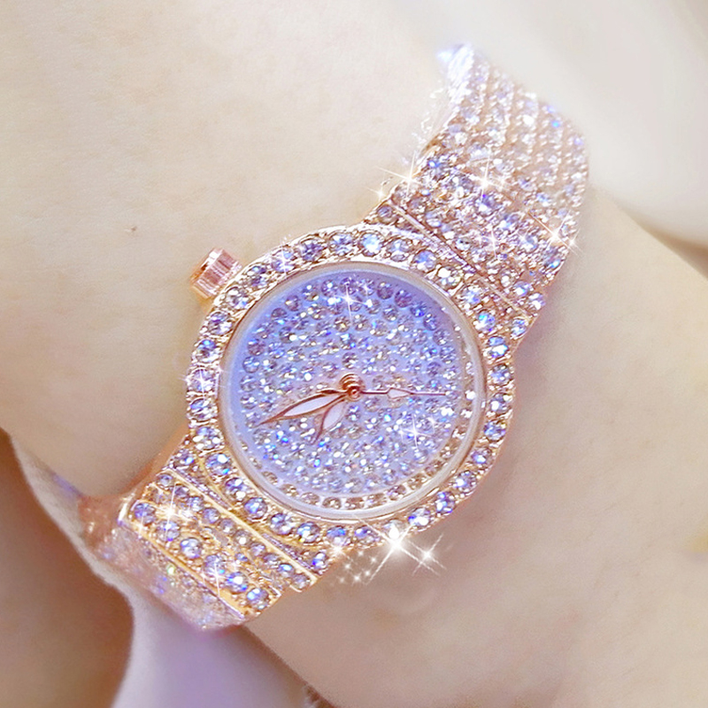 Luxury Watch Female - Dameshorloges van bekende luxe merken, diamanten