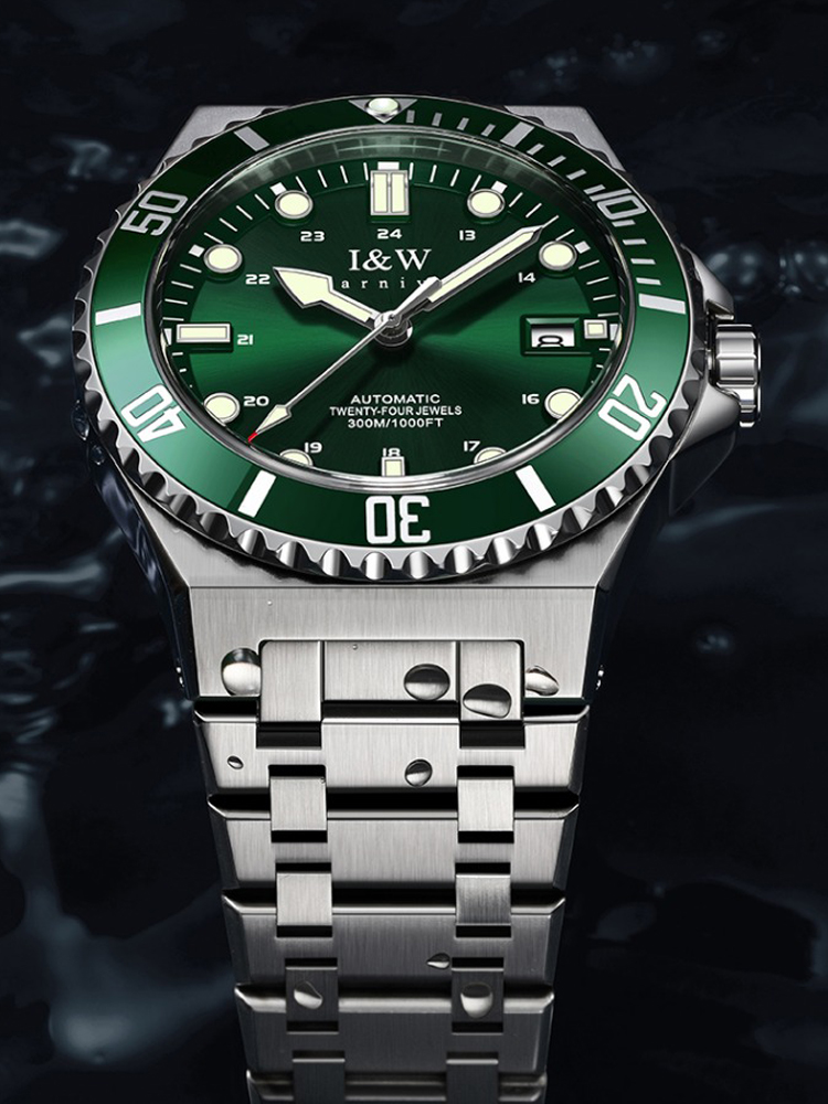 Diver Watch 300M - IW Luxe Merk Automatische Mechanische Sport
