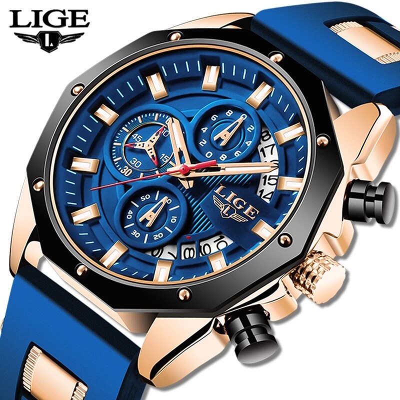 Luxury Watch Magazine - LUIK Mode Mannen Horloges Topmerk Luxe