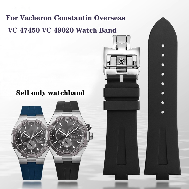 Luxury Watch Constantine - Siliconen Rubber Horloge Band Voor Vacheron