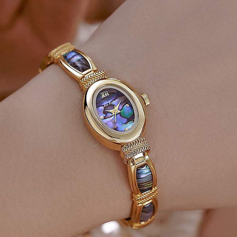 Luxury Watch Female - Ovale wijzerplaat damesarmbandhorloges Topmerk luxe damespolshorloges
