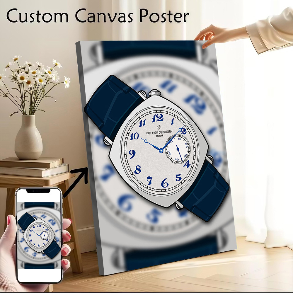 Luxury Watch Constantine - Vacheron Constantin horloge bedrukt canvas poster