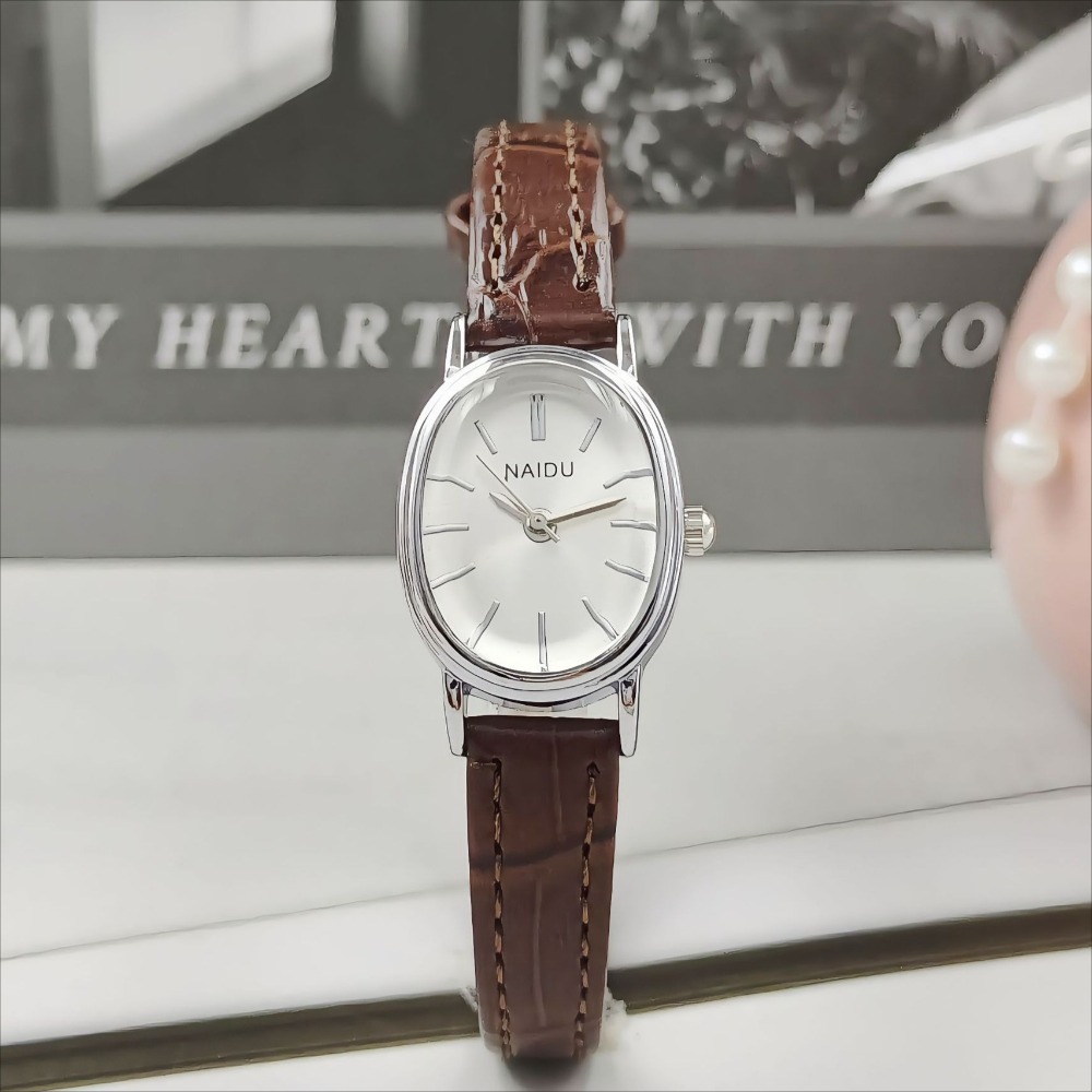 Luxury Watch Female - Modemerk Vrouwen Ovale Wijzerplaat Horloge Luxe