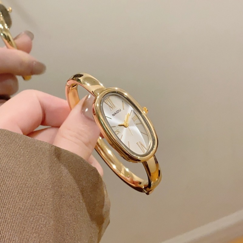 Luxury Watch Female - Hoogwaardig dameshorloge met Romeinse schaal en