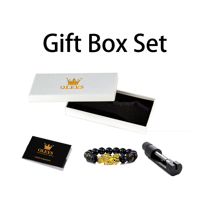 OLEVS luxe merk herenhorloges  - Luxury Watch Gift Box recensie en prijs