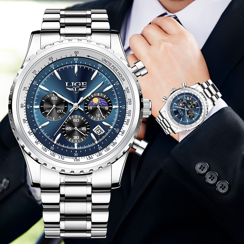 Lige Merk Luxe Quartz Man Horl - Luxury Watch Magazine recensie en prijs