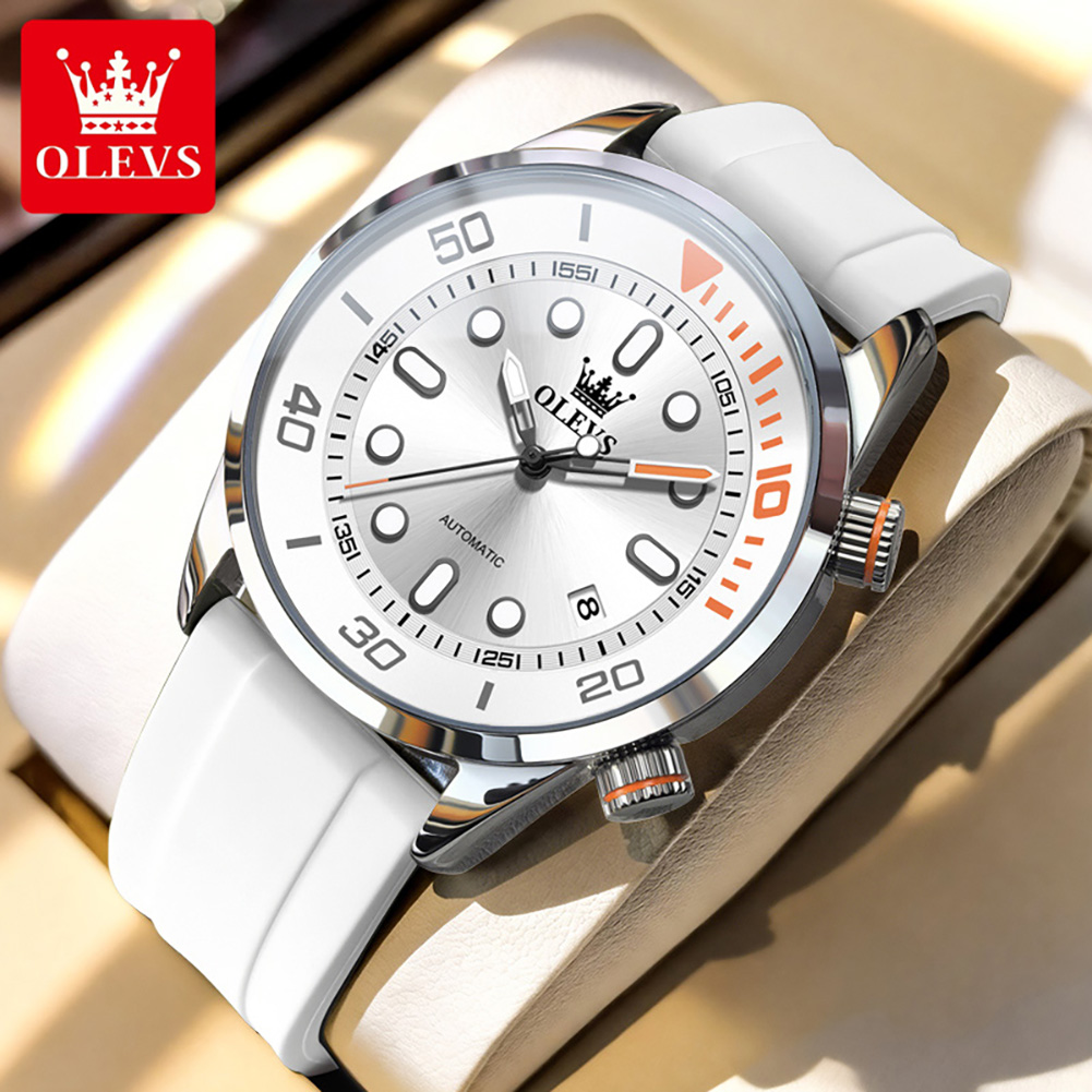 OLEVS luxe horloge 30M waterbe - Luxury Watch White recensie en prijs