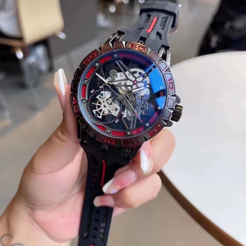 3D Quartz Horloges Mannen Luxe - Luxury Watch With Rubber Strap recensie en prijs