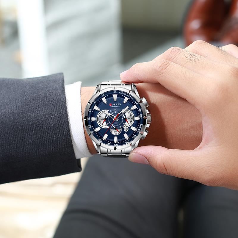 Curren Horloge Mannen Waterdic - Luxury Watch Magazine recensie en prijs