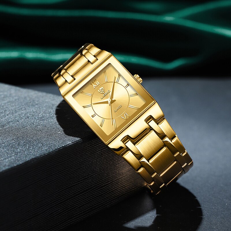 LiEBIG Luxe Gouden Quartz Horl - Luxury Watch Uk recensie en prijs