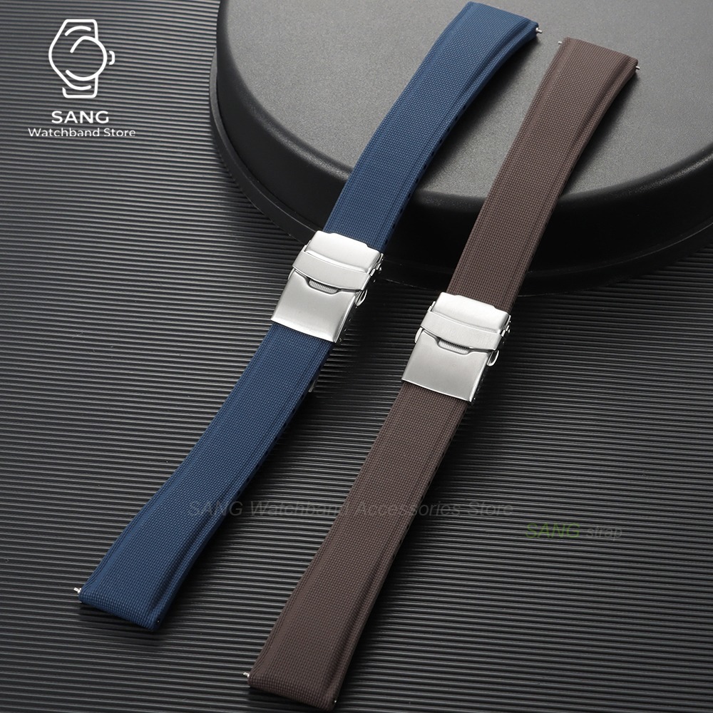 20mm 21mm 22mm Fluororubber Ho - Luxury Watch With Rubber Strap recensie en prijs