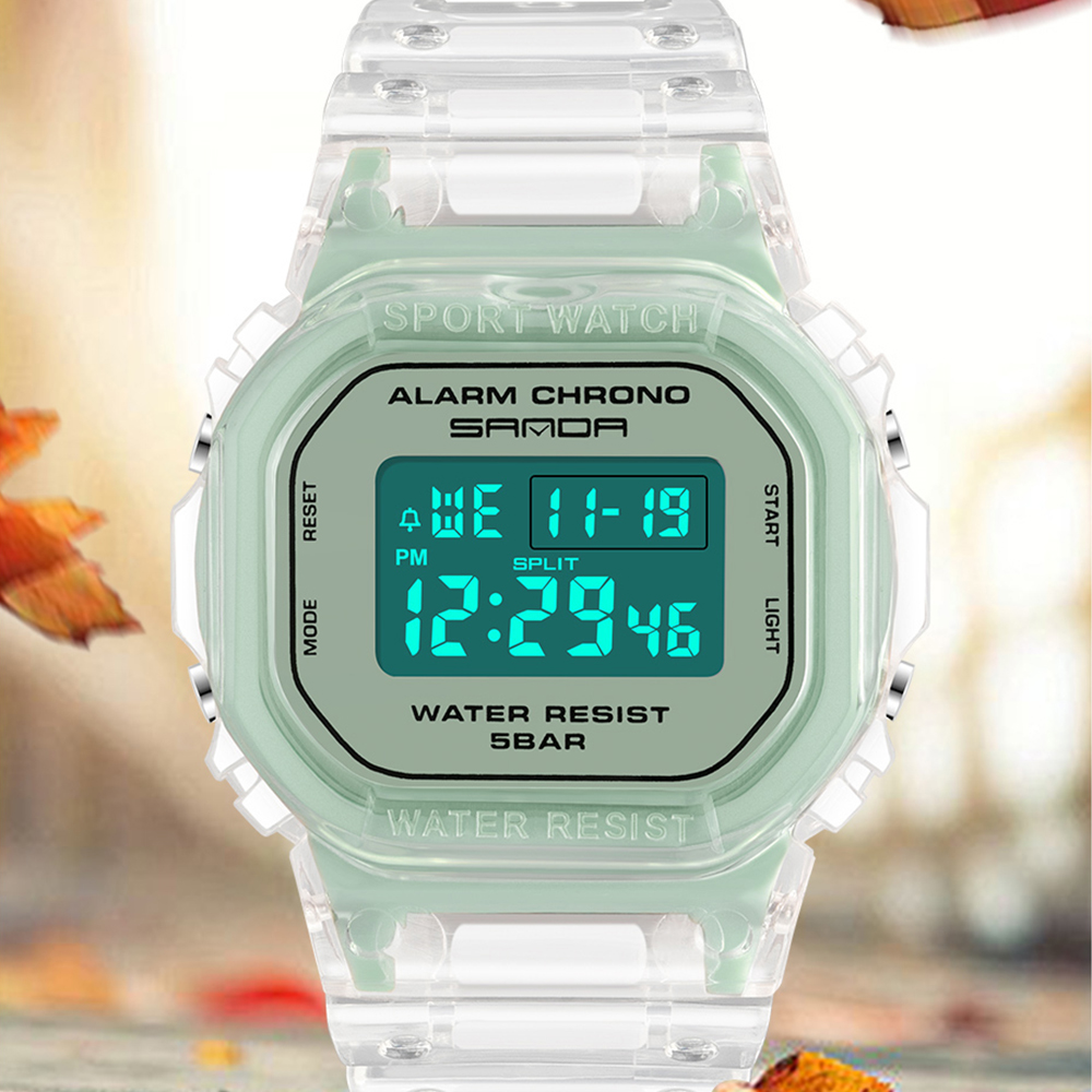 Sanda White Fashion Sport Horl - Luxury Watch White recensie en prijs