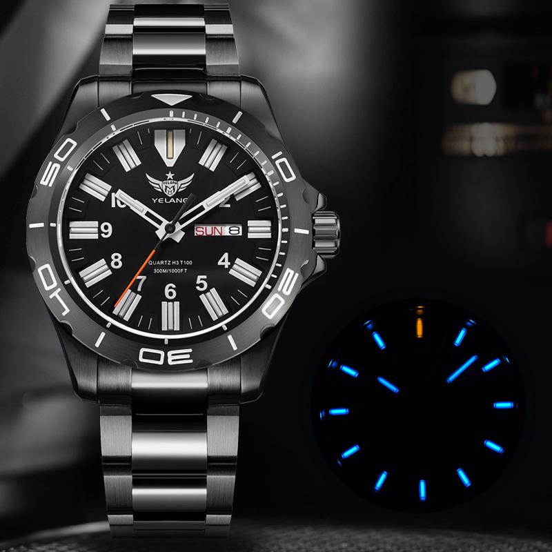 YELANG V1036 42MM Heren Quartz - Diver Watch 300M recensie en prijs