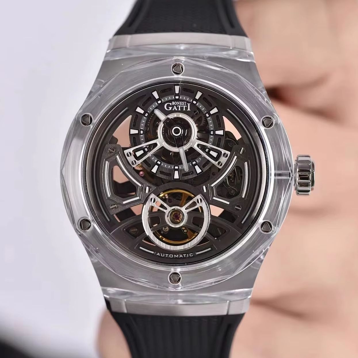 BONEST GATTI Heren Automatisch - Luxury Watch With Rubber Strap recensie en prijs