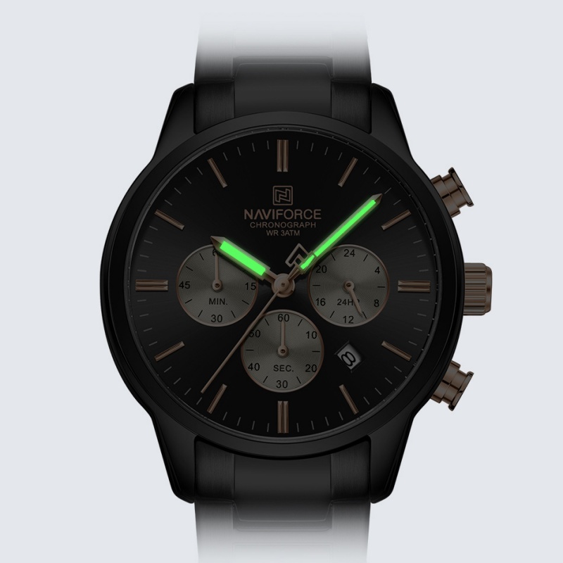 NAVIFORCE Heren Quartz Chronog - Luxury Watch Gift Box recensie en prijs