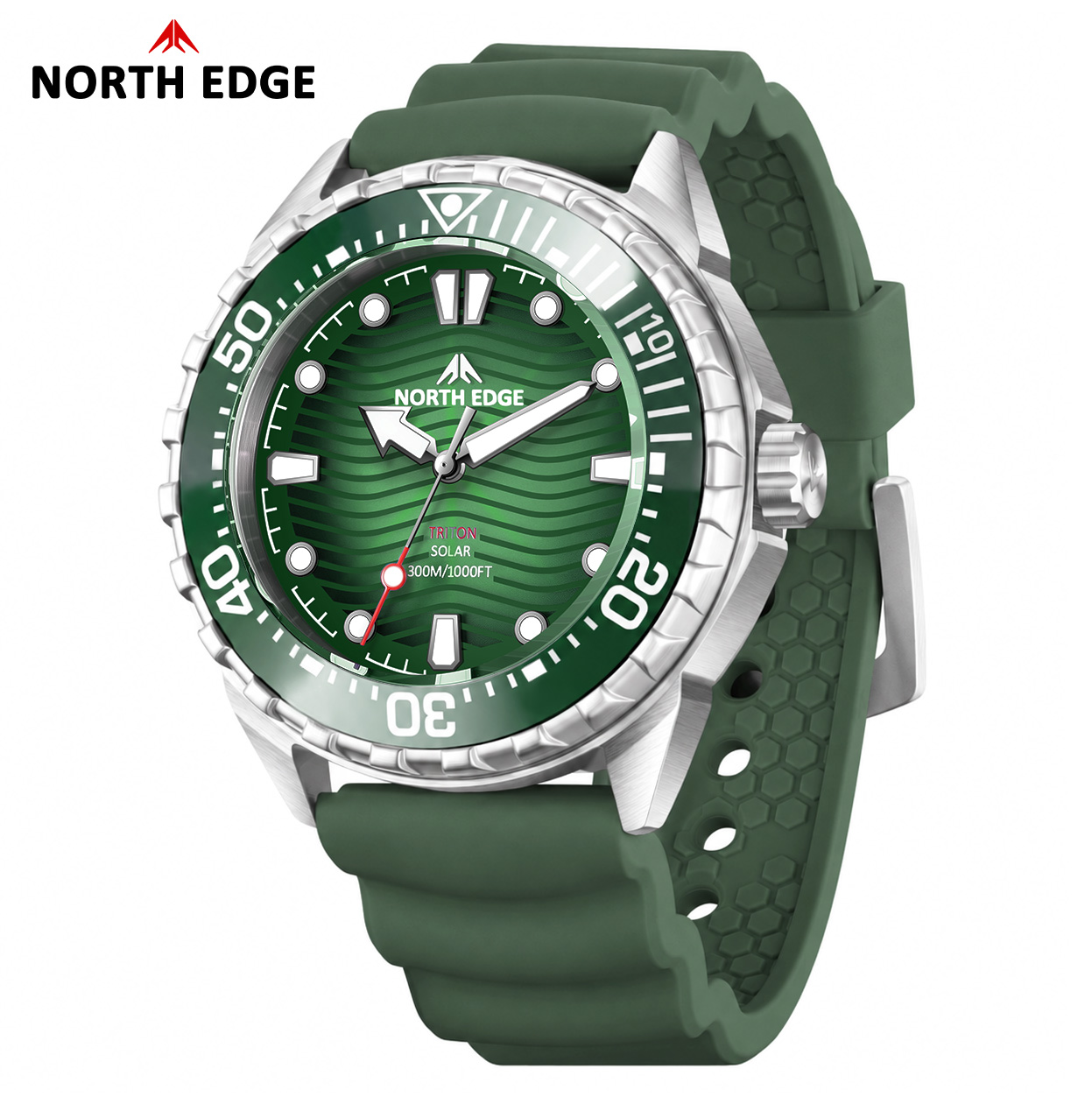 NORTH EDGE 2026 Nieuw TRITON D - Diver Watch 300M recensie en prijs