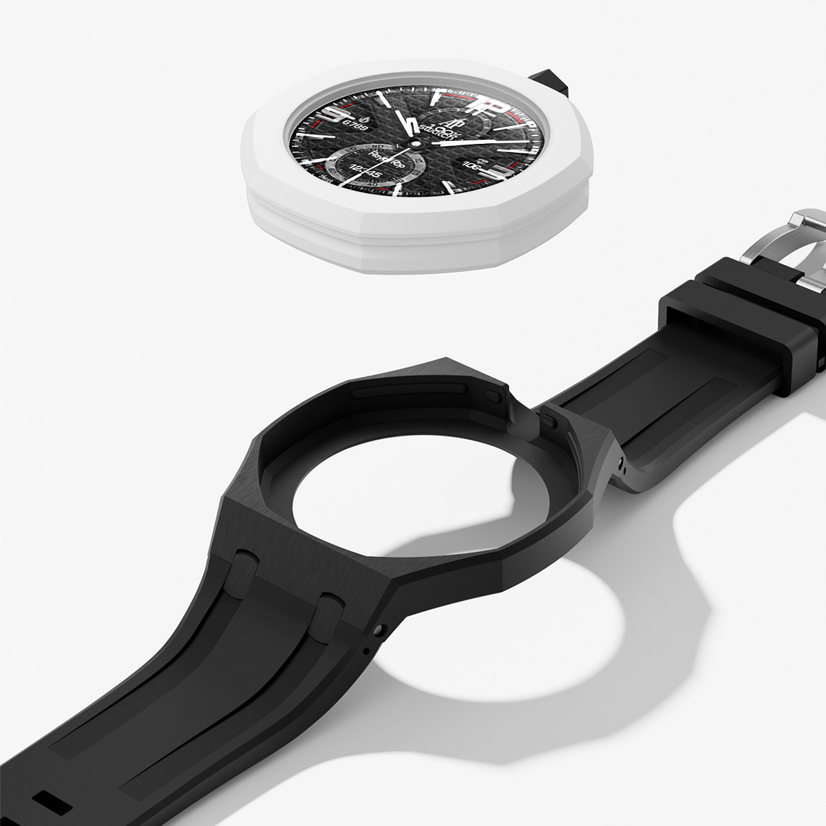 Luxe modificatiekit voor Swatc - Luxury Watch With Rubber Strap recensie en prijs