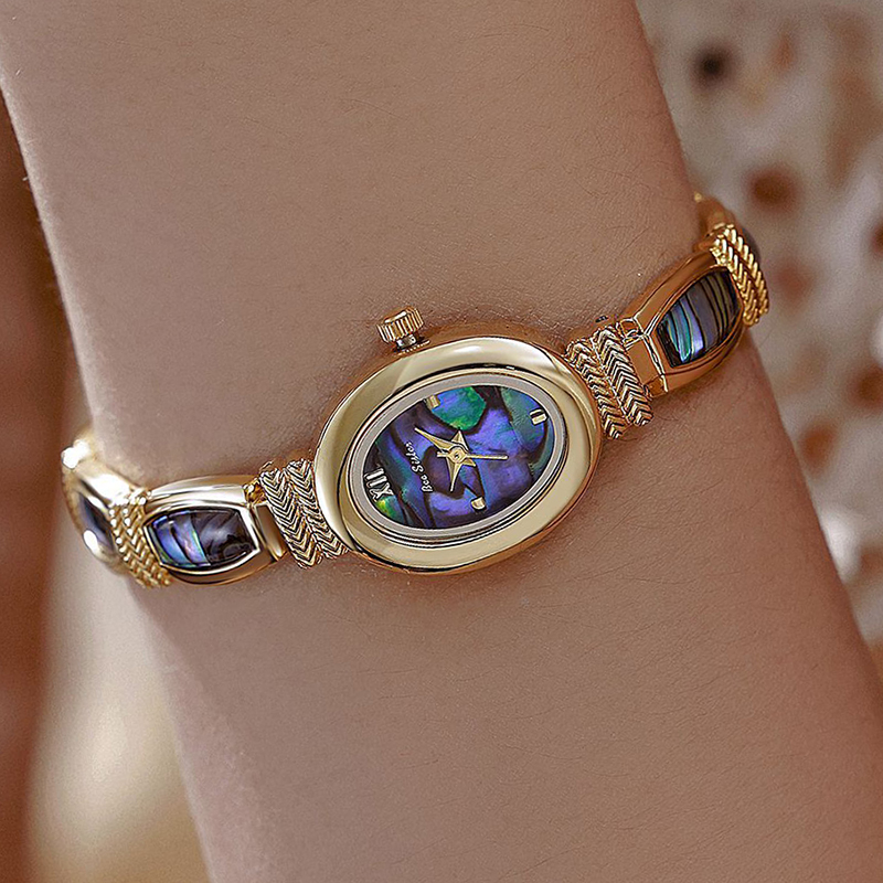 Ovale wijzerplaat damesarmband - Luxury Watch Female recensie en prijs