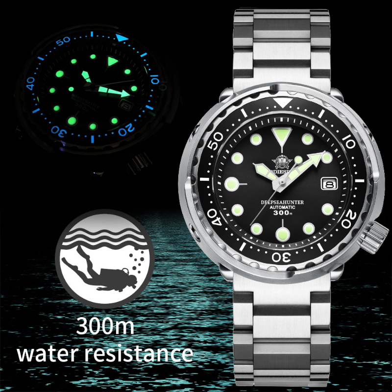 ADDIESDIVE Heren Mechanisch Ho - Diver Watch 300M recensie en prijs