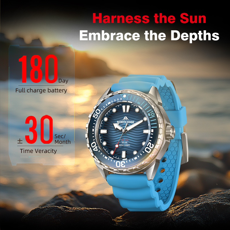 NORTH EDGE 2026 Nieuwe TRITON  - Diver Watch 300M recensie en prijs