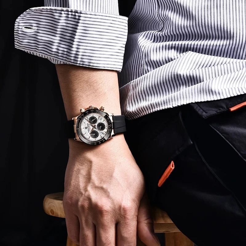 Pagani Design PD‑1644 Heren Ta - Luxury Watch With Rubber Strap recensie en prijs
