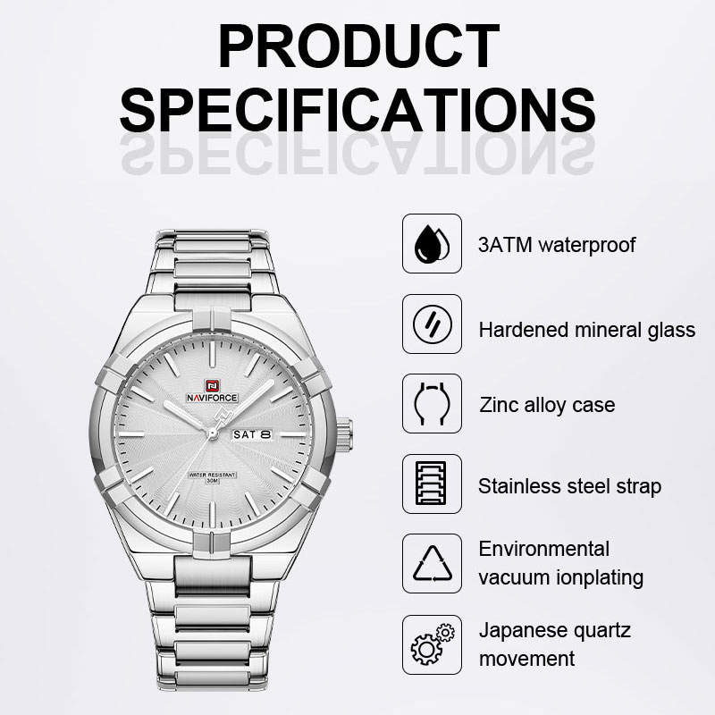 Topmerk NAVIFORCE herenhorloge - Luxury Watch Magazine recensie en prijs