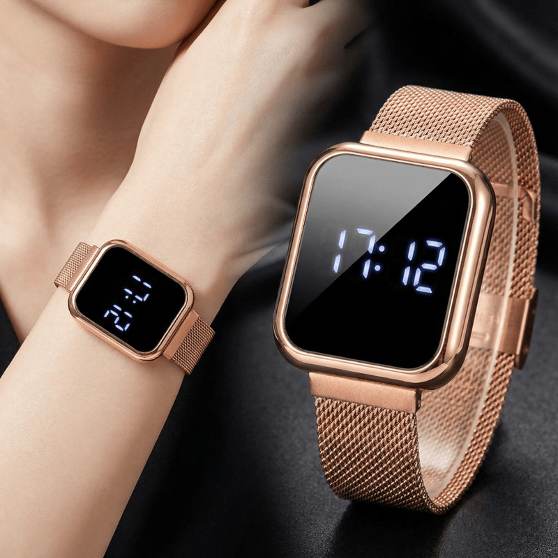 Mode Rechthoek Digitale Horlog - Luxury Watch Uk recensie en prijs