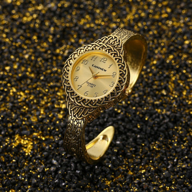 CANSNOW Merk Luxe Mode Gouden  - Luxury Watch Female recensie en prijs