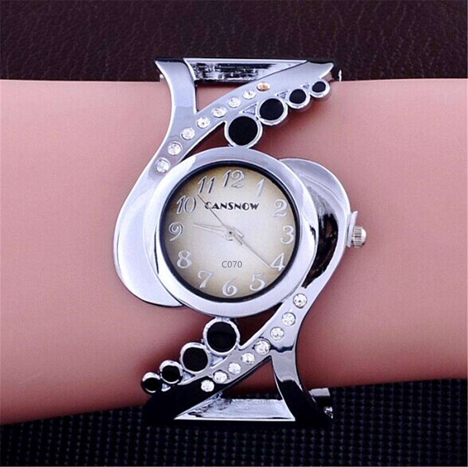 Vrouwen Bangle Horloge Crystal - Luxury Watch Female recensie en prijs