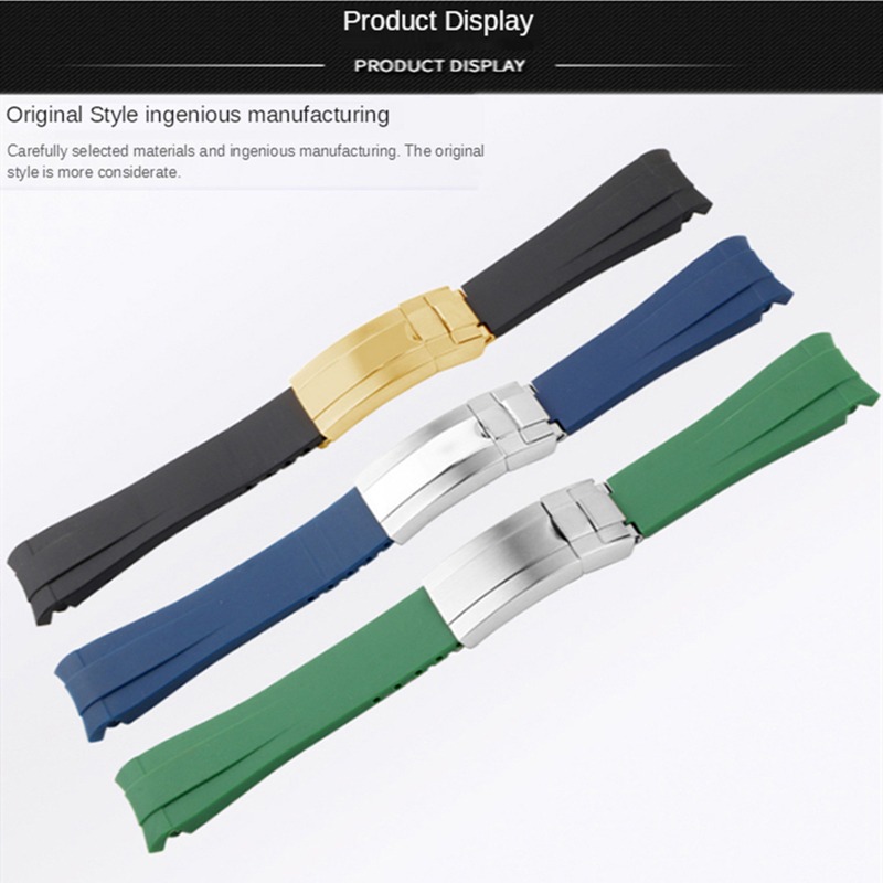 Rubberen horloge voor Rolex Zw - Luxury Watch With Rubber Strap recensie en prijs