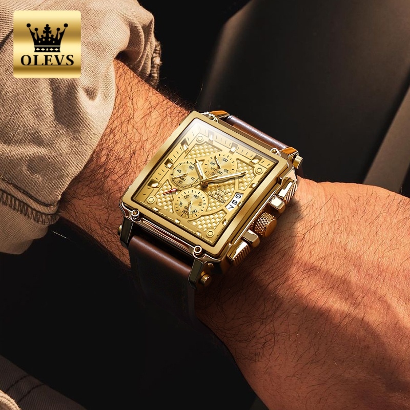 OLEVS merk herenhorloges water - Luxury Watch Safe recensie en prijs