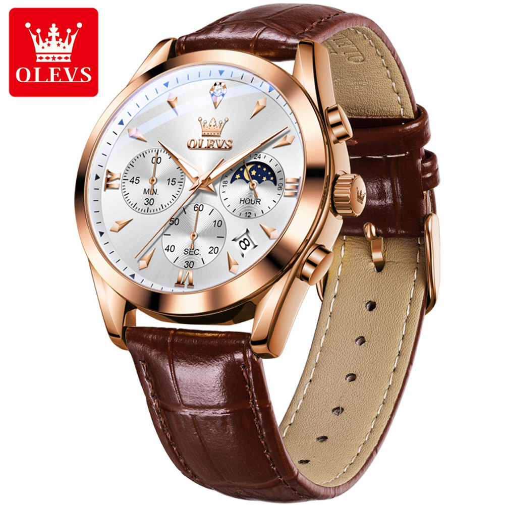 OLEVS Gloednieuwe Mode Quartz  - Luxury Watch Magazine recensie en prijs
