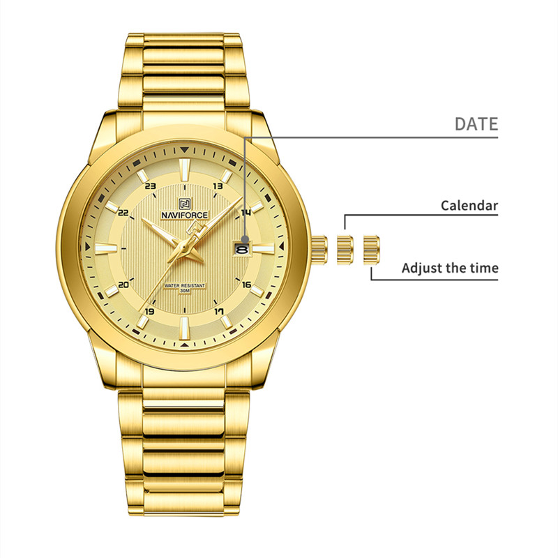 2024 Topmerk NAVIFORCE Herenho - Luxury Watch Magazine recensie en prijs