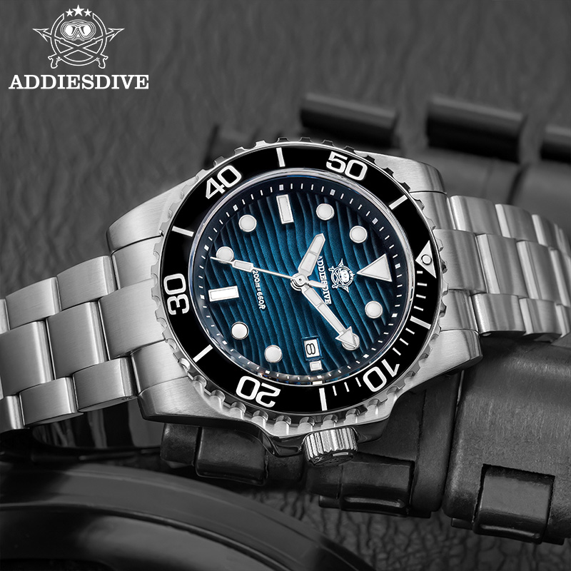 Addiesdive Heren 2115 Quartz H - Luxury Watch Gift Box recensie en prijs