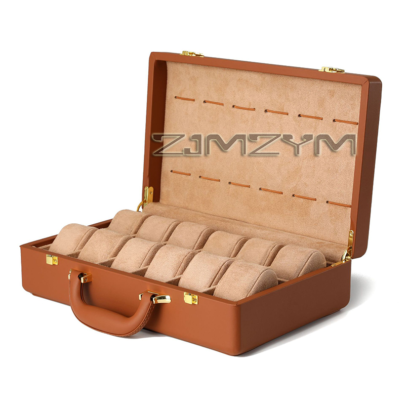 Horlogebox met 12 vakken voor  - Luxury Watch Gift Box recensie en prijs